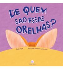 Livro Cartonado De quem são essas orelhas?