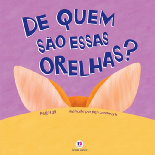 Livro Cartonado De quem são essas orelhas?