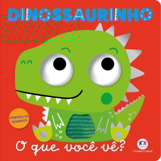 Livro Cartonado Dinossaurinho - O que você vê?