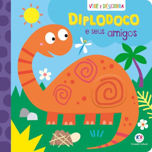Livro Cartonado Diplodocus and friends