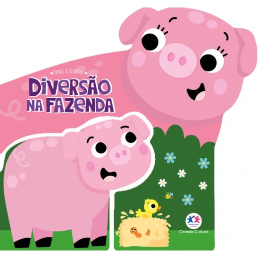 Livro Cartonado Diversão na fazenda