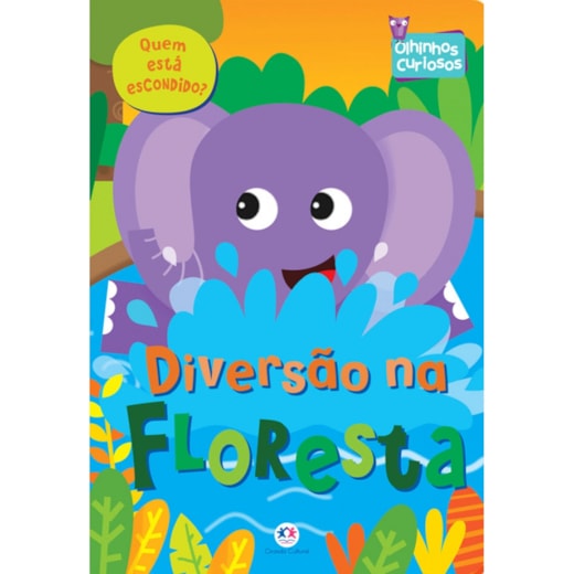 Livro Cartonado Diversão na floresta