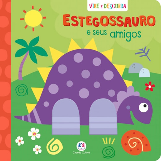 Livro Cartonado Estegossauro e seus amigos