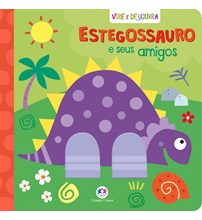 Livro Cartonado Estegossauro e seus amigos