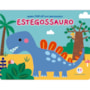 Livro Cartonado Estegossauro - Mundo pop-up dos dinossauros
