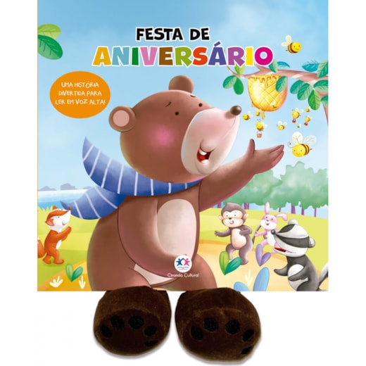 Livro Cartonado Festa de Aniversário
