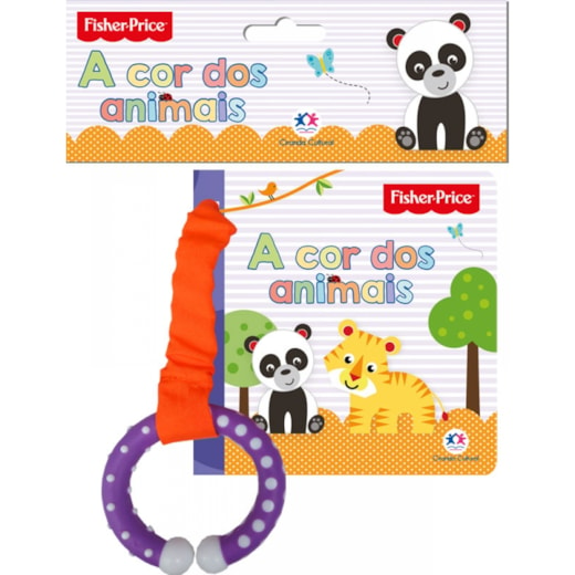 Livro Cartonado Fisher Price - A cor dos animais