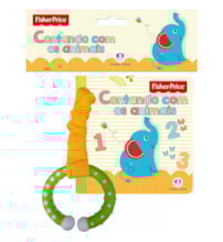 Livro Cartonado Fisher Price - Contando com os Animais Livro Cartonado Fisher Price - Contando com os Animais