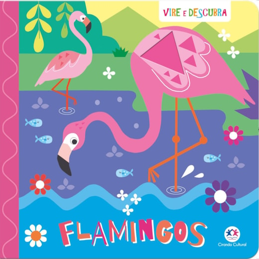 Livro Cartonado Flamingos