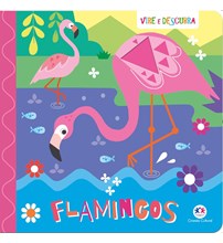 Livro Cartonado Flamingos