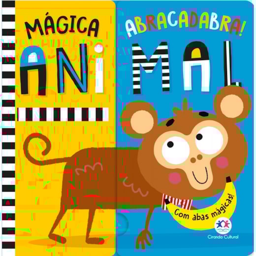 Livro Cartonado Flap-Ra-Ca-Dabra! Animal Magic