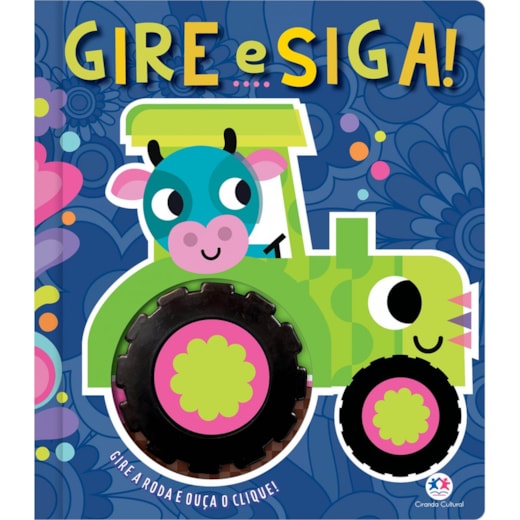 Livro Cartonado Gire e siga!