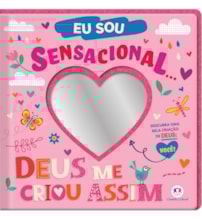 Livro Cartonado God made me crazy beautiful!