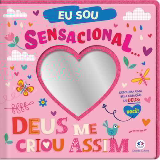 Livro Cartonado God made me crazy beautiful!