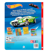 Livro Cartonado Hot Wheels - 4 em 1 - Livro de diversão
