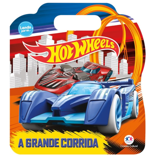 Livro Cartonado Hot Wheels - A grande corrida