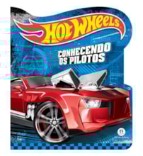 Livro Cartonado Hot Wheels - Conhecendo os pilotos