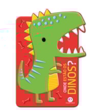 Livro Cartonado I-Spy-A-Saurus (red)