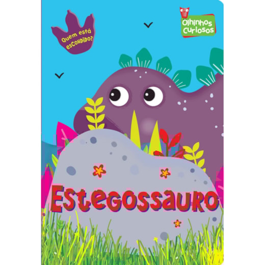 Livro Cartonado I spy with Stegosaur