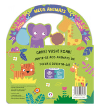 Livro Cartonado In the jungle - animal fun