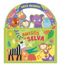 Livro Cartonado In the jungle - animal fun