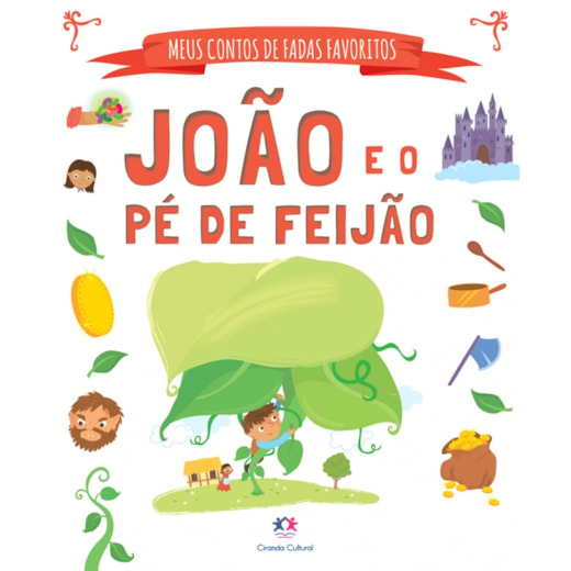 Livro Cartonado João E O Pé De Feijão - Ciranda Cultural