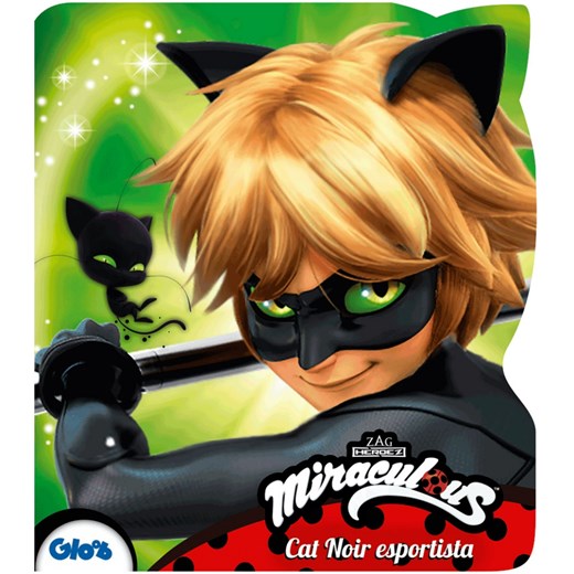 Livro Cartonado Ladybug - Cat Noir esportista - Ciranda Cultural