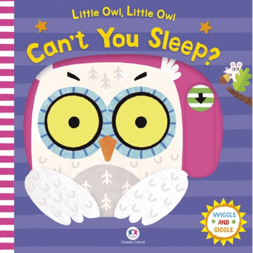 Livro Cartonado Little owl, little owl, cant you sleep?