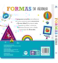 Livro Cartonado Little spider's shapes