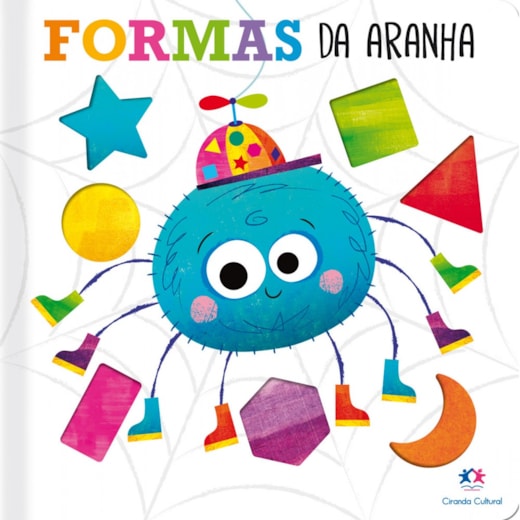 Livro Cartonado Little spider's shapes