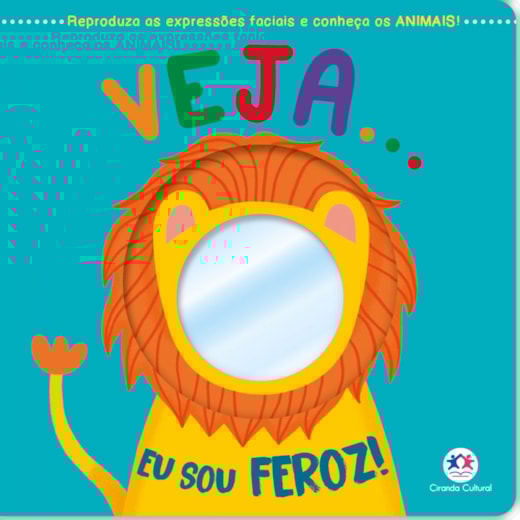 Livro Cartonado Look I'm a Lion!
