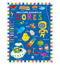 Livro Cartonado Meu livro gigante de cores Livro Cartonado Meu livro gigante de cores