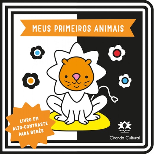 Livro Cartonado Meus primeiros animais