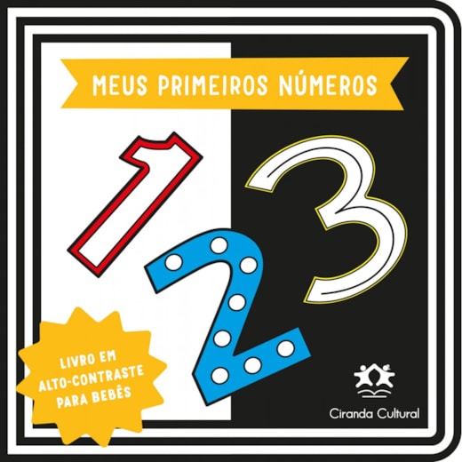 Livro Cartonado Meus primeiros números