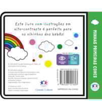 Livro Cartonado Minhas primeiras cores