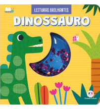 Livro Cartonado Moon Shape Dinosaur