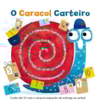 Livro Cartonado Mr snails counting trails