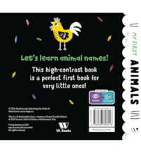 Livro Cartonado My first  animals