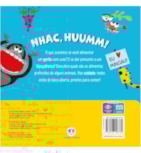 Livro Cartonado Never feed a lion!