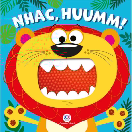 Livro Cartonado Never feed a lion!
