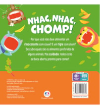 Livro Cartonado Nhac, Nhac, Chomp!