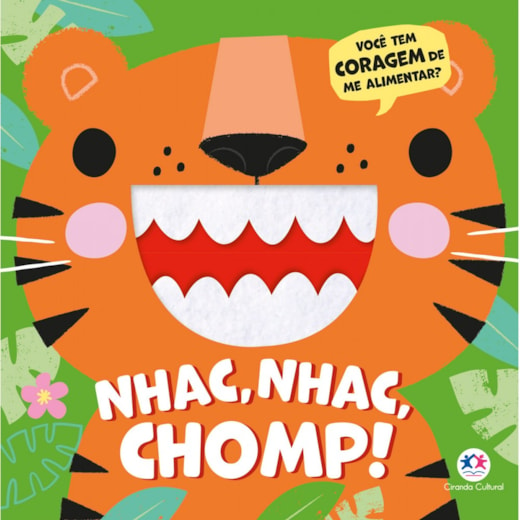 Livro Cartonado Nhac, Nhac, Chomp!