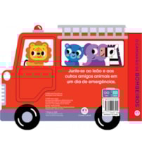 Livro Cartonado O caminhão de bombeiros - Veículos Divertidos