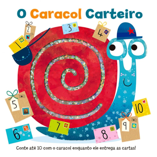 Livro Cartonado O caracol carteiro