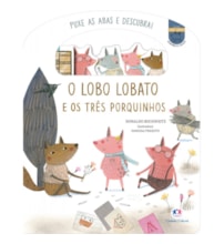 Livro Cartonado O lobo Lobato e os três porquinhos Livro Cartonado O lobo Lobato e os três porquinhos