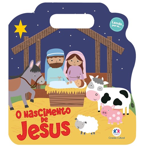 Livro Cartonado O nascimento de Jesus