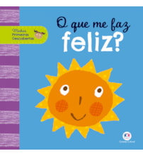 Livro Cartonado O que me faz feliz?