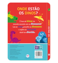 Livro Cartonado Onde estão os dinos?