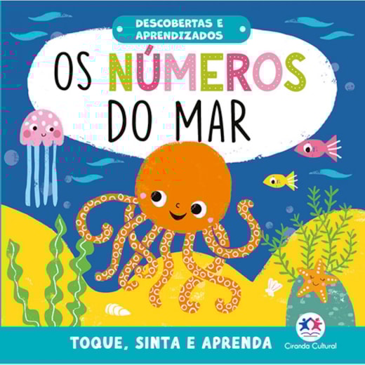 Livro Cartonado Os números do mar
