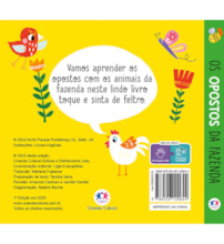 Livro Cartonado Os opostos da fazenda